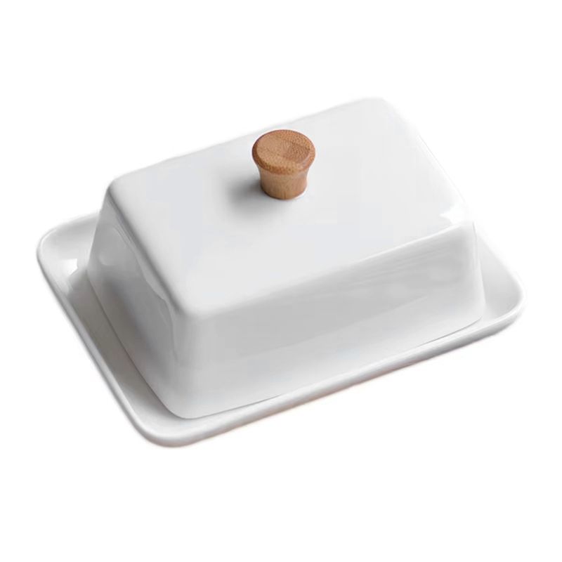 Kitchen Baking Organization - A20F-キッチン整理用の密閉蓋付きバターディッシュ、カフェ、冷蔵庫、ケーキショップ、ベーキング用途に最適