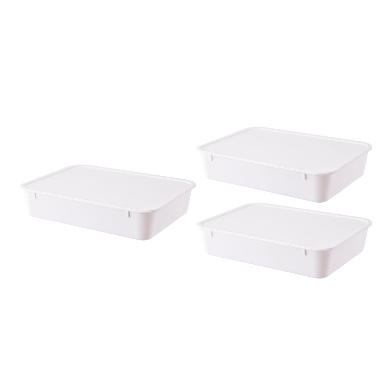Kitchen Baking Containers - ピザ生地発酵ボックス、多機能、ベーキングアクセサリー、蓋付き生地保存容器、家庭用キッチン用パン発酵ボックス