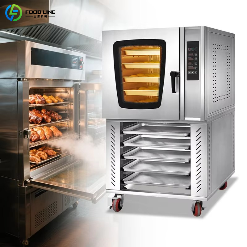 Commercial Kitchen Baking Oven - 業務用電気オーブン、対流式ベーキングオーブン、ステンレス製ピザ・パン・ケーキ焼き窯、厨房機器