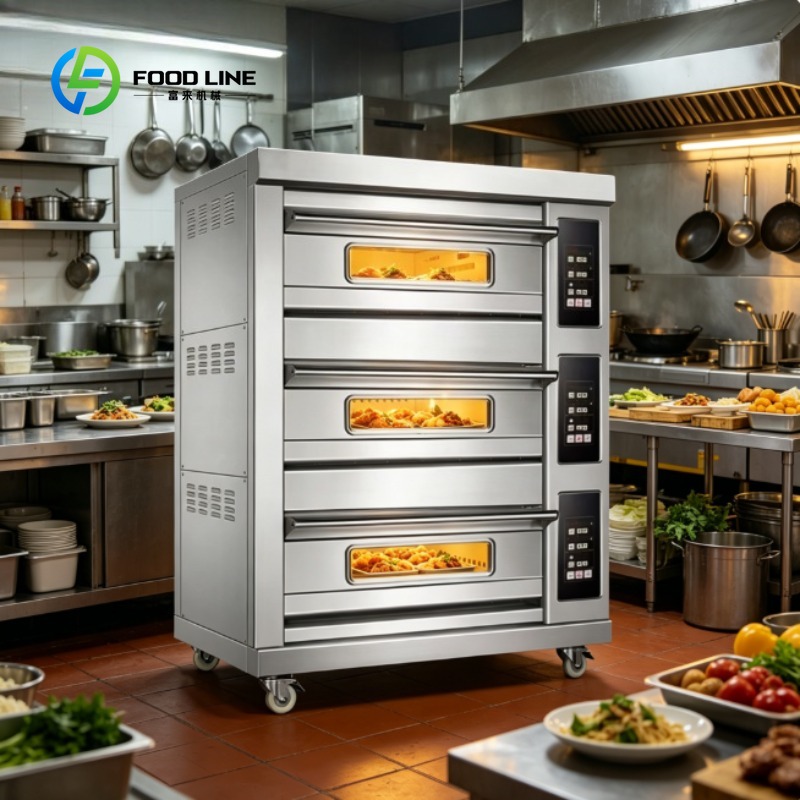 Commercial Kitchen Baking Oven - 業務用オーブン ステンレス製 ベーカリーオーブン パン ピザ ケーキ