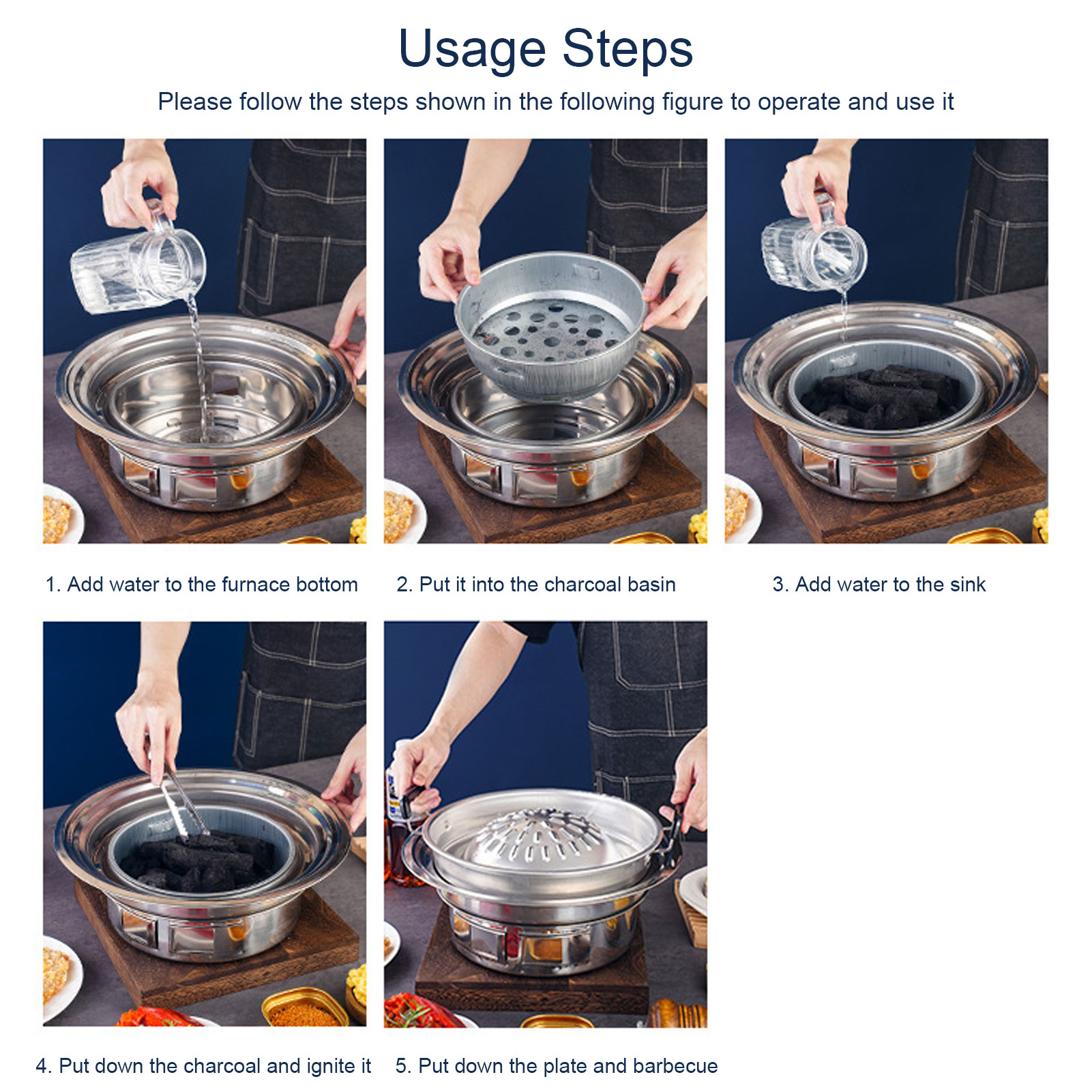 タイ風バーベキューグリルパン、タイBBQグリルパン、2 in - Kitchen Baking Tray Organiser のレビューと価格