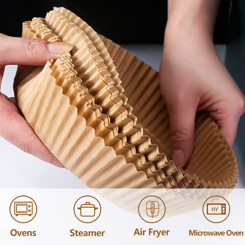 エアフライヤーベーキングペーパーライナー 16/20 センチ - Kitchen Baking Tray Organiser のレビューと価格