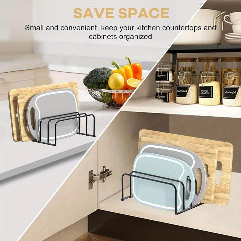 1個入りまな板オーガナイザー キッチンベーキングクッキーパン - Kitchen Cabinet Baking Sheet Organizer のレビューと価格