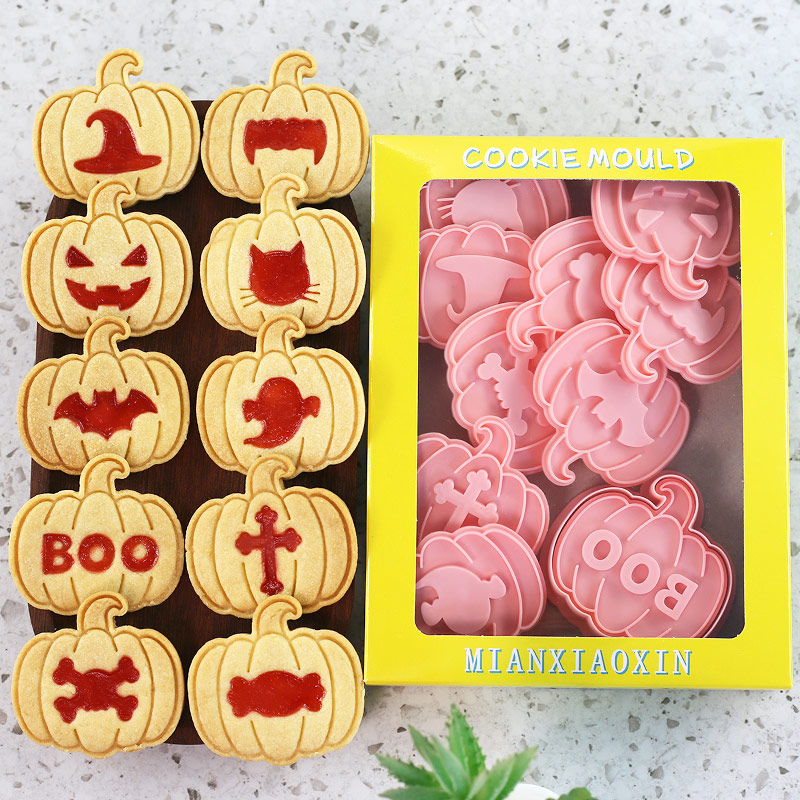 ハロウィン用ジャム入りクッキーカッターセット10個入り、パン - Kitchen Baking Cookies のレビューと価格