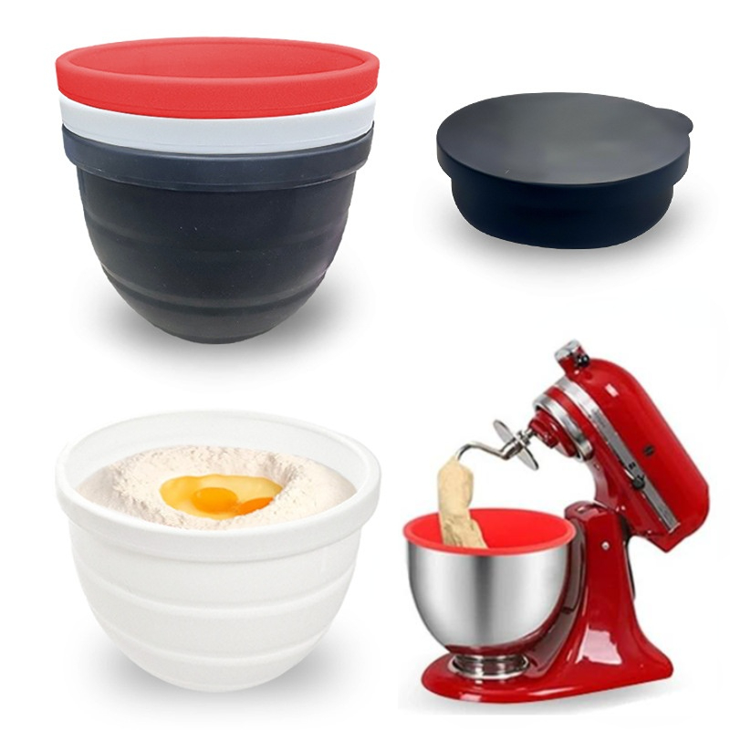 折りたたみ式シリコンボウル 蓋付き - キッチンエイド 5ク - Kitchen Aid Baking Lid のレビューと価格