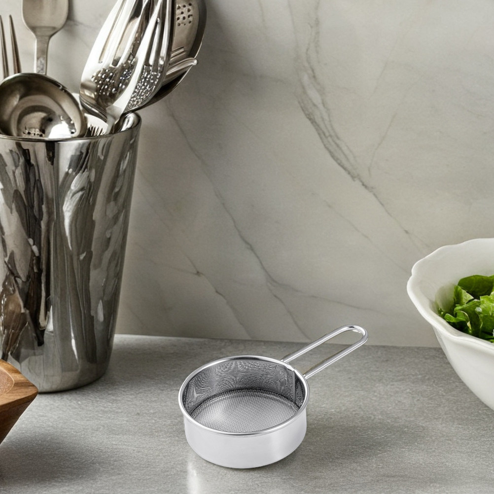 2個入りハンドヘルドミニステンレス製粉ふるい 40メッシュ  - Baking Powder Kitchen のレビューと価格