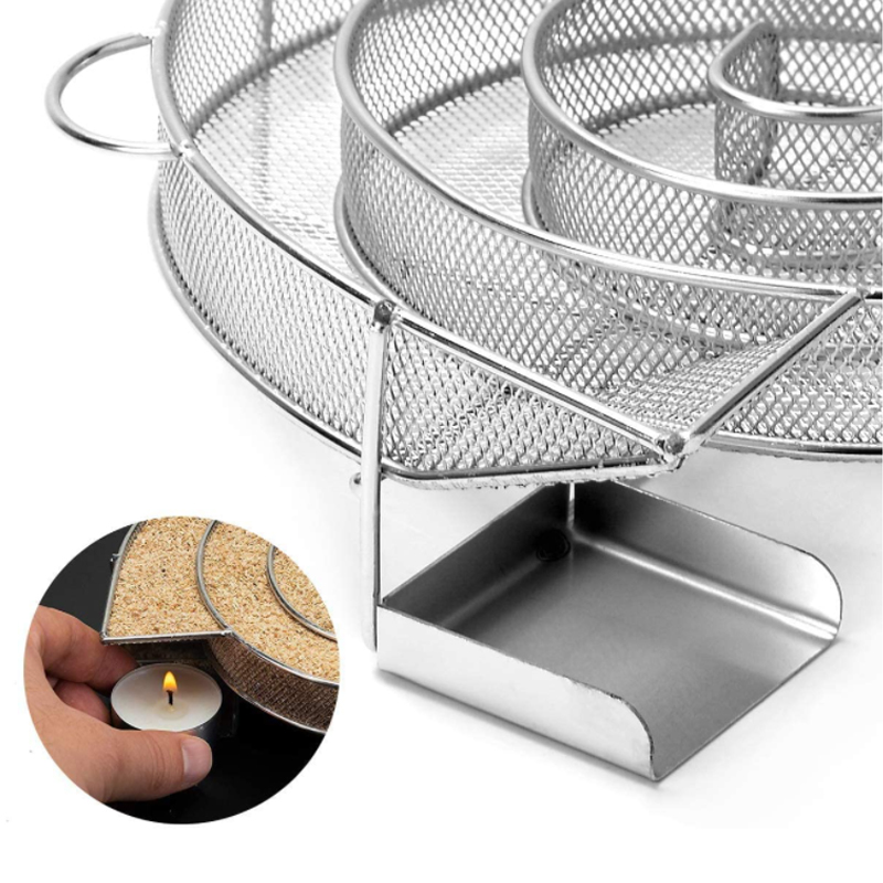 冷煙発生器バーベキューアクセサリースチールバーベキューグリル - Kitchen Baking Tray Organiser のレビューと価格