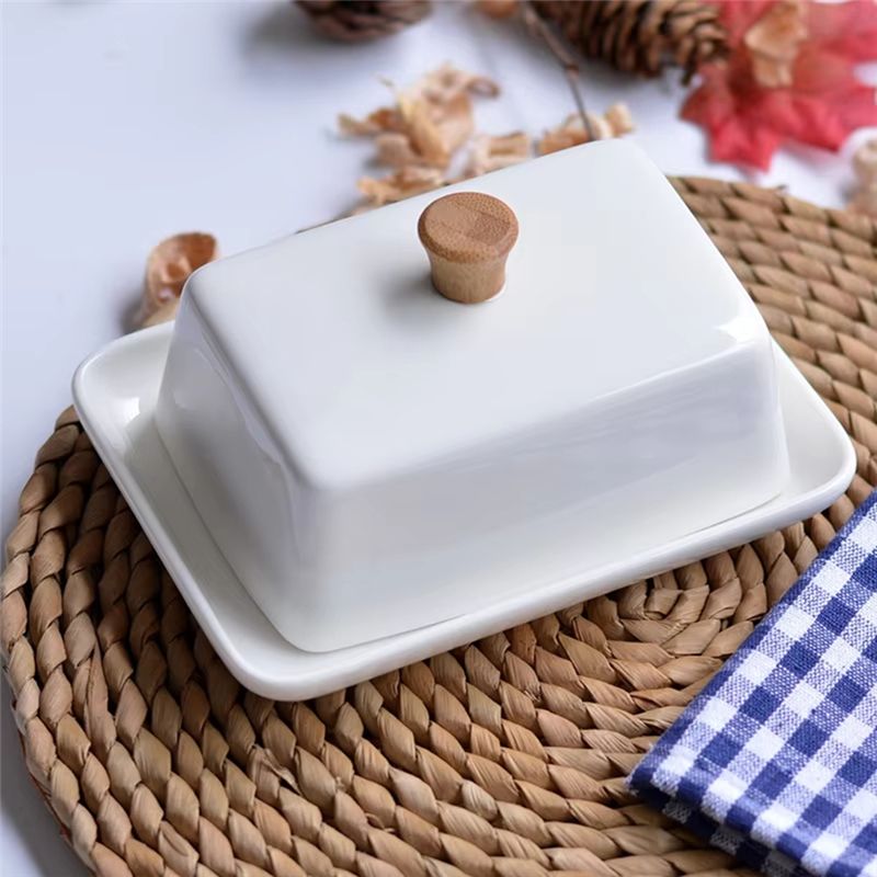 A20F-キッチン整理用の密閉蓋付きバターディッシュ、カフェ - Kitchen Baking Organization のレビューと価格