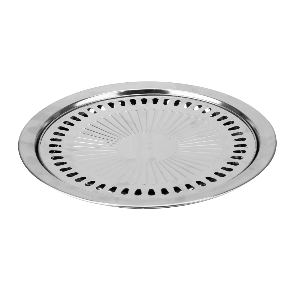 無煙バーベキューグリルパンノンスティックガスストーブプレート - Kitchen Baking Tray Organiser のレビューと価格
