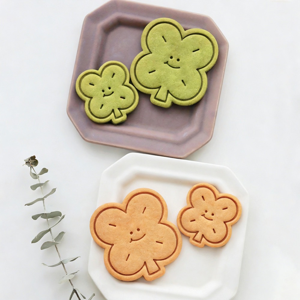 幸運の四つ葉のクローバー型クッキーカッター、ビスケット型、キ - Kitchen Baking Cookies のレビューと価格