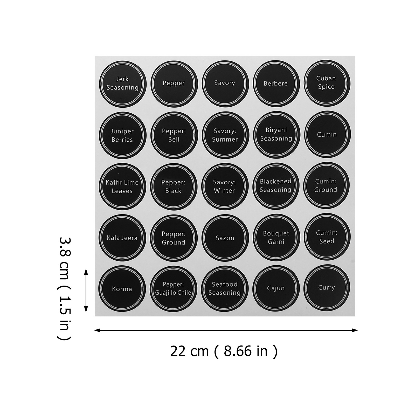 13枚入り黒板ステッカー キッチンパントリー整理用 チョーク - Kitchen Baking Organization のレビューと価格