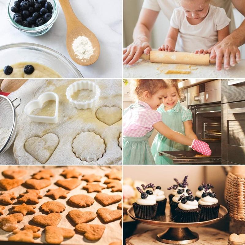 子供ベーキングエプロンセット手袋とコースター付きごっこ遊びキ - Kitchen Kids Baking Set のレビューと価格