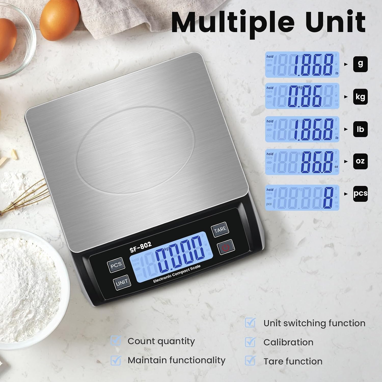 2026年新型デジタルキッチンスケール 大型食品計量器 ベー - Kitchen Baking Cooking のレビューと価格