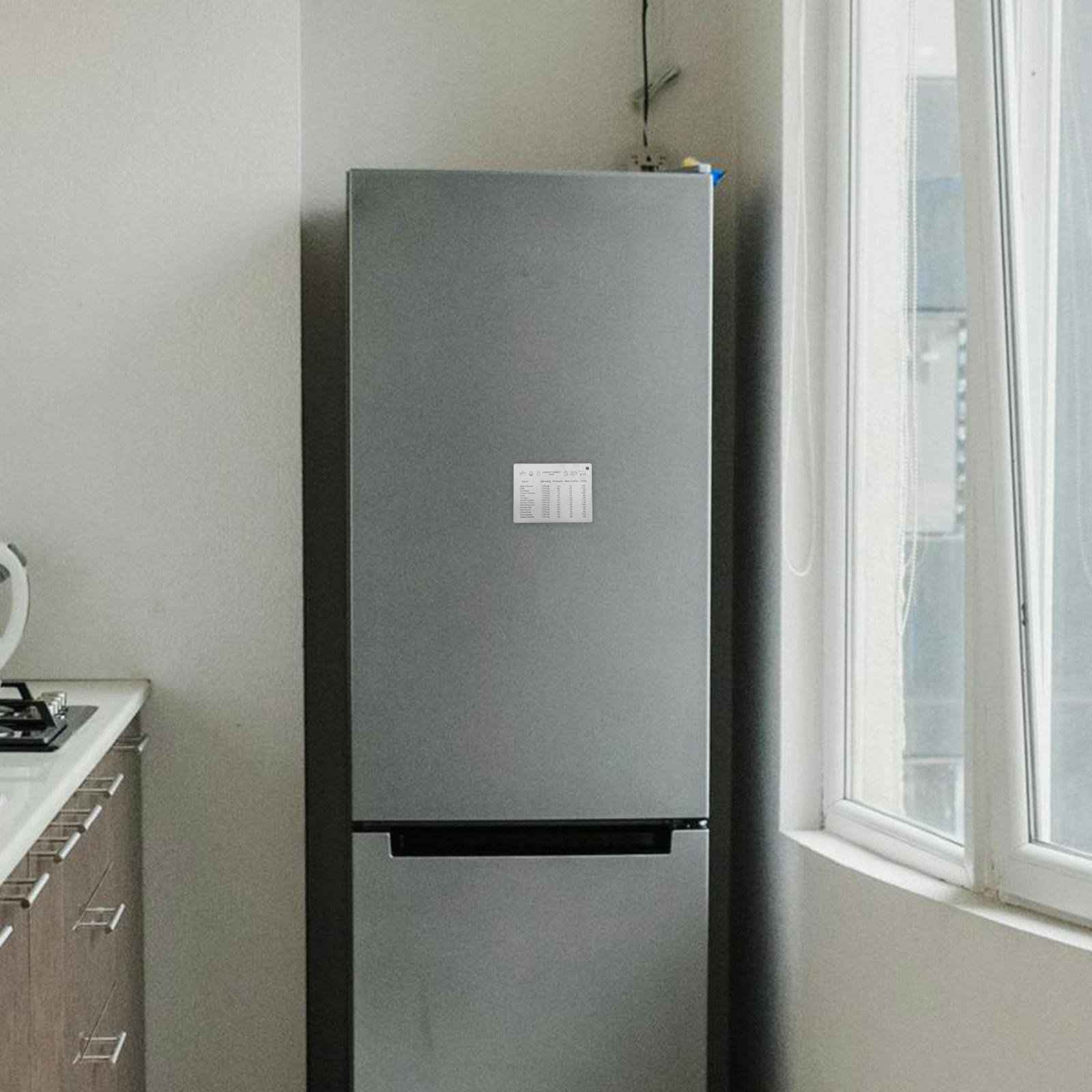 磁気計測器換算表 スムースエッジ キッチン冷蔵庫マグネット  - Kitchen Baking Conversion Chart のレビューと価格