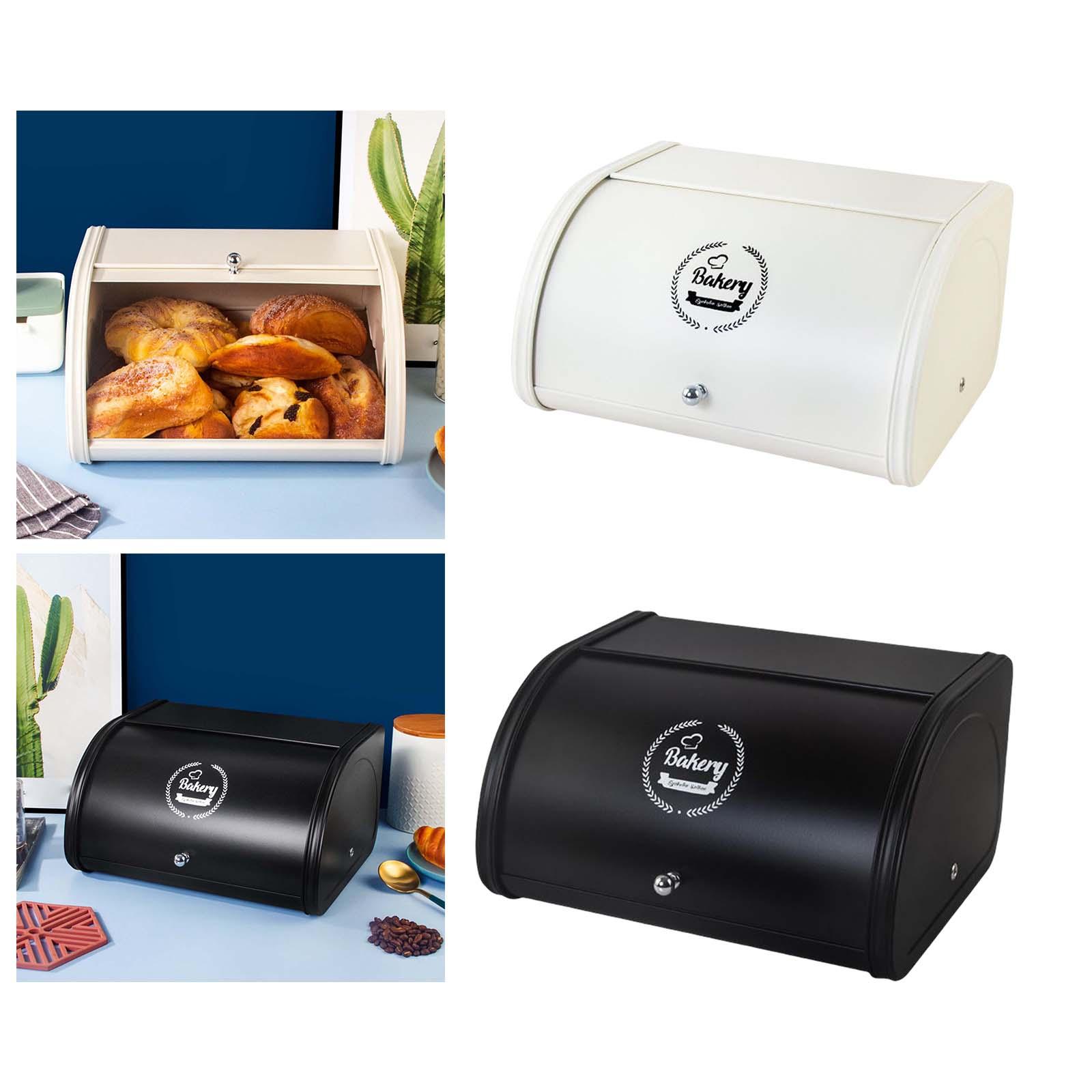 金属製パンボックス収納ケース キッチンカウンター、コーヒーシ - Kitchen Baking Organization のレビューと価格