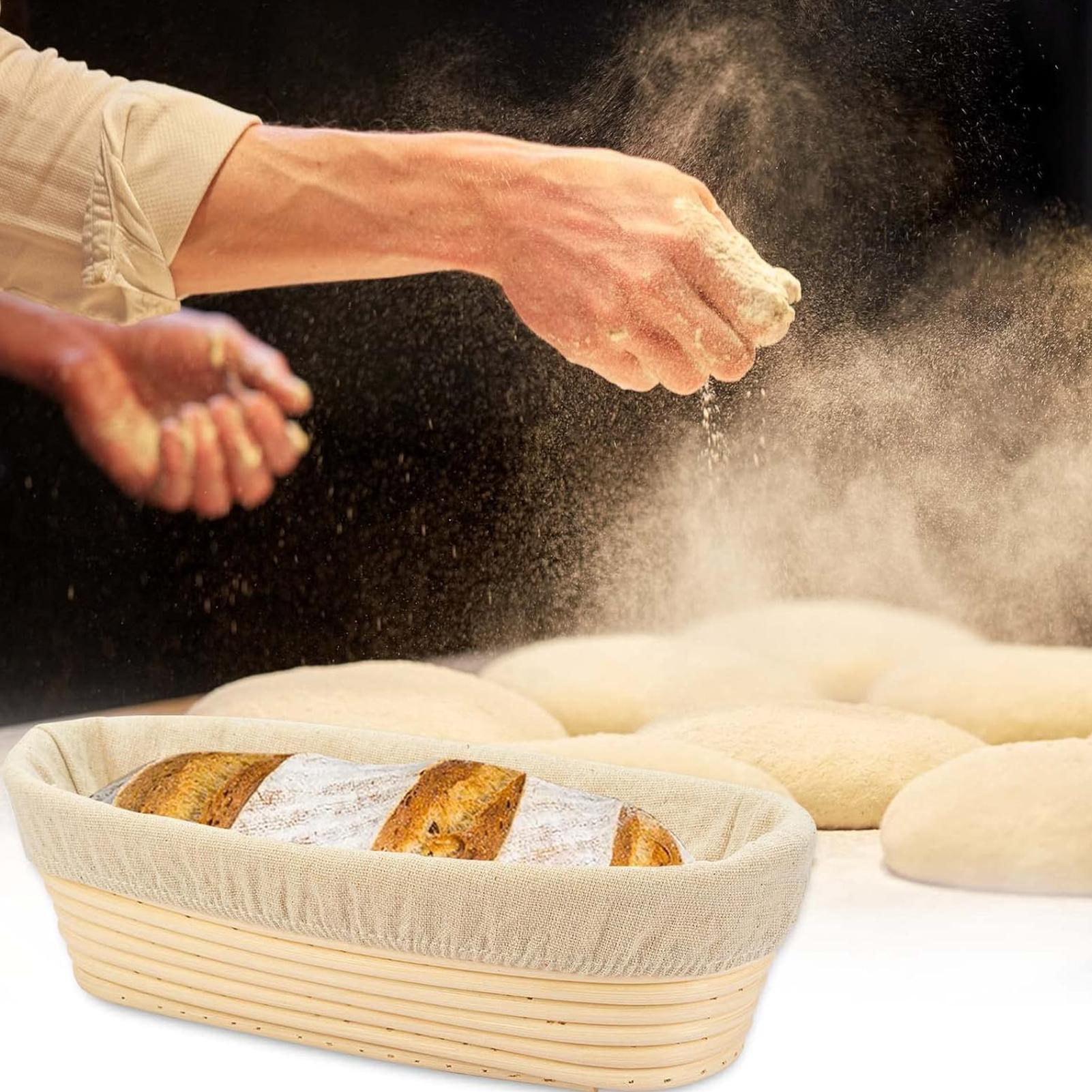 手作りラタン製パン発酵かご 天然発酵 サワードウ バヌトン  - Proofing Basket Banneton のレビューと価格