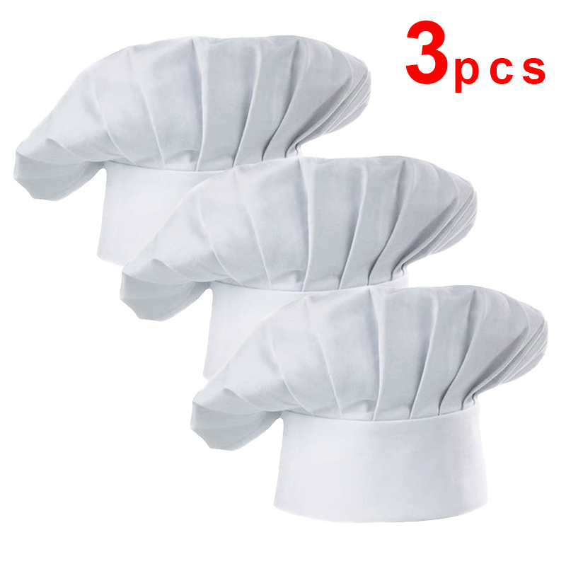 3 個高さ 22 センチメートルクックハット白シェフハットフ - Kitchen Baker のレビューと価格