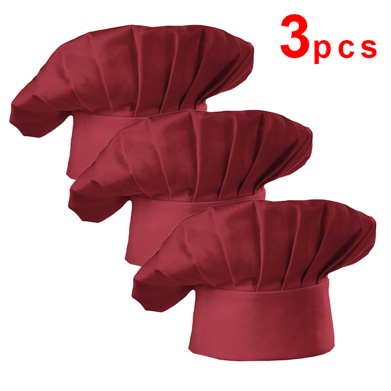 3 個高さ 22 センチメートルクックハット白シェフハットフ - Kitchen Baker のレビューと価格