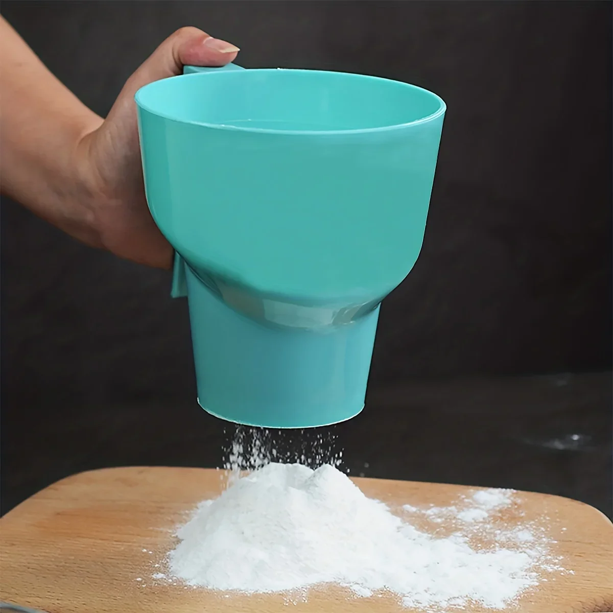 1pc-キッチンアクセサリー カップ型半自動フィルタースクリ - Baking Powder Kitchen のレビューと価格