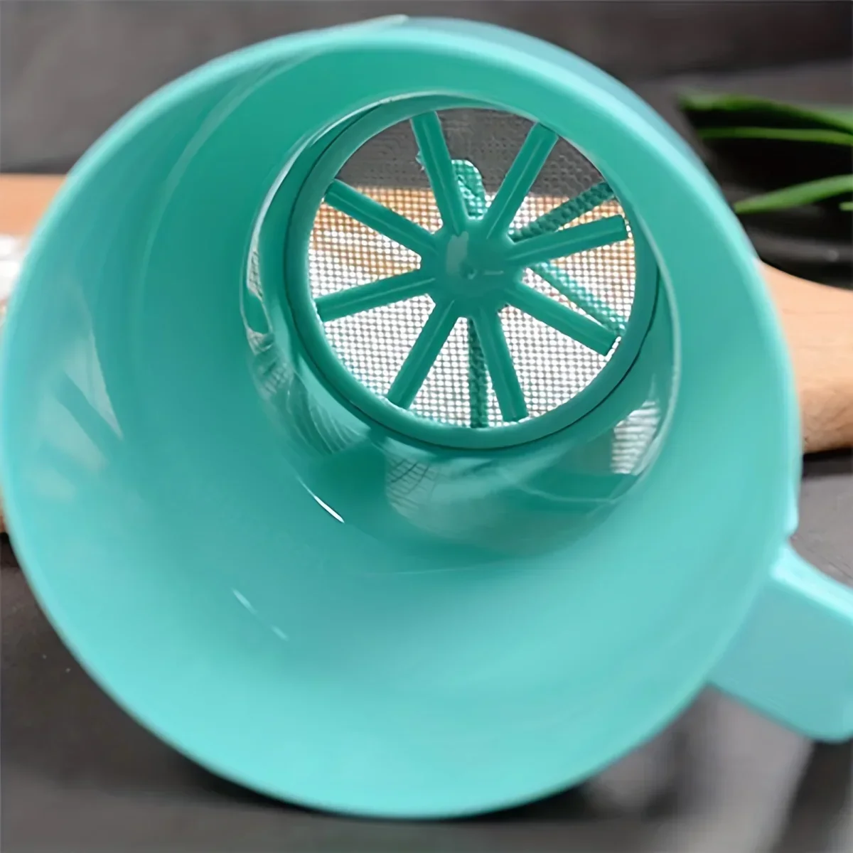 1pc-キッチンアクセサリー カップ型半自動フィルタースクリ - Baking Powder Kitchen のレビューと価格