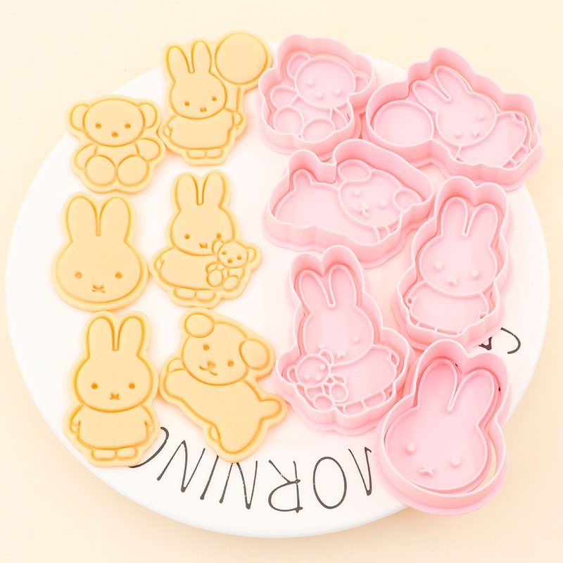 ミッフィーシリーズ漫画クッキー型かわいいDIYシミュレーショ - Kitchen Baking Area のレビューと価格
