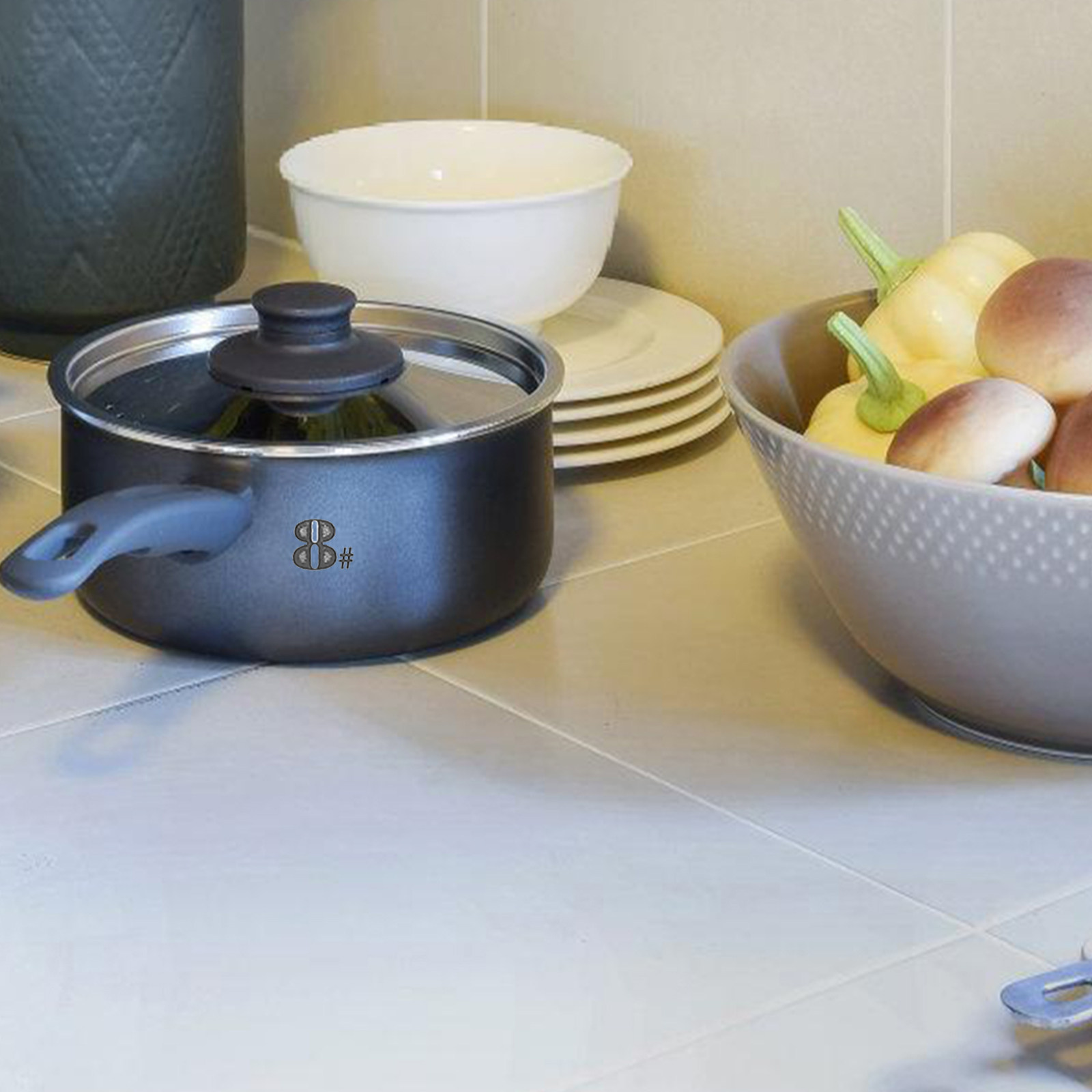 6枚入り透明食品保存ラベル 防水キッチンステッカー スパイス - Kitchen.Baking Labels のレビューと価格