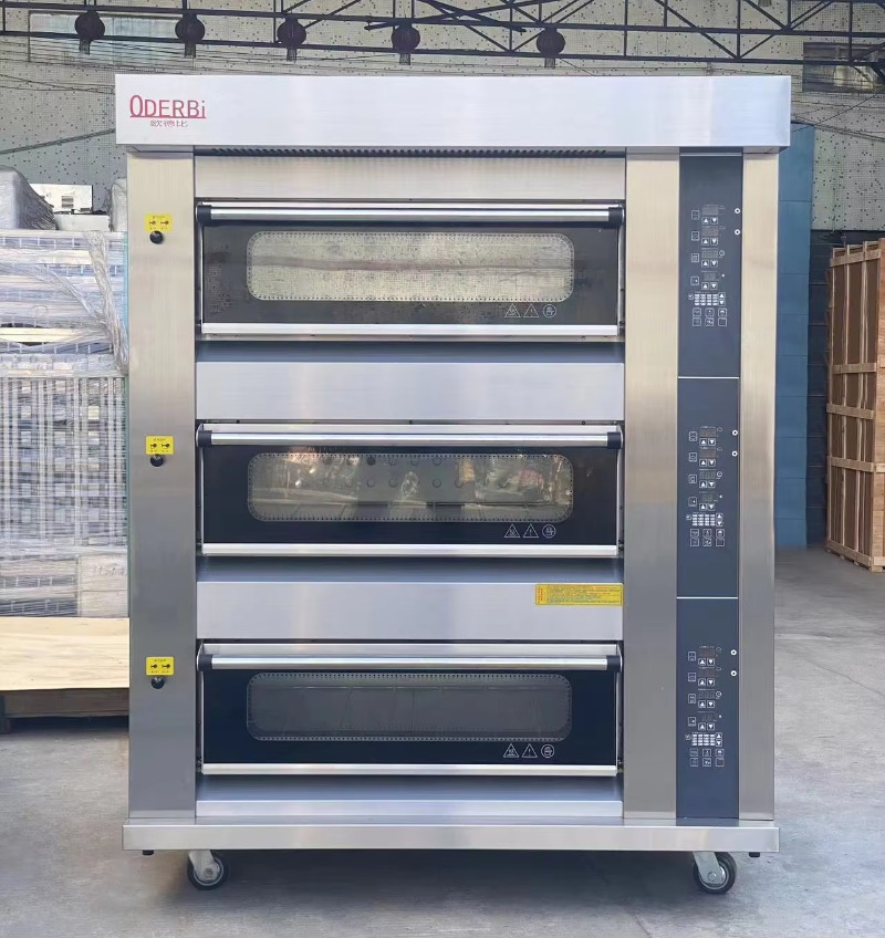 業務用カスタマイズ3段6トレイガスオーブン ピザ・パン・ケー - Commercial Kitchen Baking Oven のレビューと価格