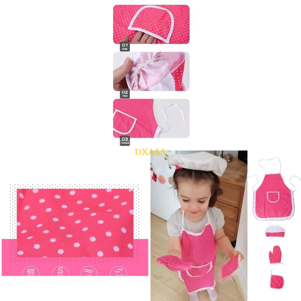 dxaaシェフコスチュームセットキッズ料理とベーキングセット - Kitchen Kids Baking Set のレビューと価格