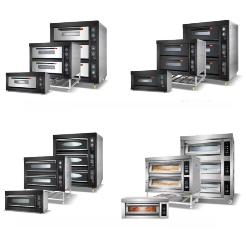 カスタマイズされた業務用赤外線シングルデッキベーカリーオーブ - Commercial Kitchen Baking Oven のレビューと価格