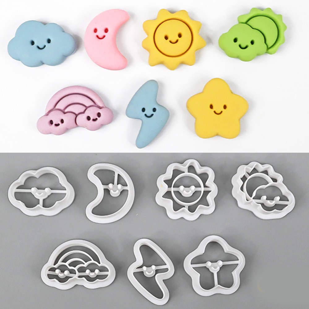 クッキーカッター 月 星 太陽 クッキー型 3Dケーキフォン - Kitchen Baking Cookies のレビューと価格