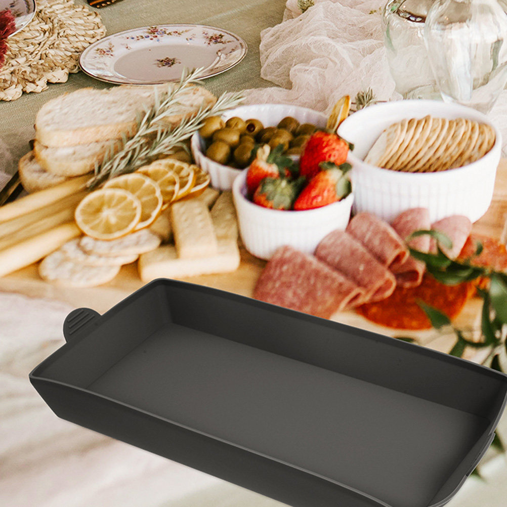 2個入りシリコン製パン型 ノンスティック長方形ベーキングトレ - Kitchen Baking Pan のレビューと価格