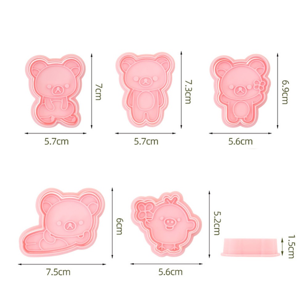 クッキーカッター漫画のクマのビスケット型スタンプキッチンベー - Kitchen Baking Cookies のレビューと価格